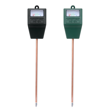 Yizerel two-pack moisture meters for quick soil moisture readings.