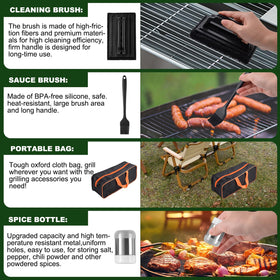 YJHOLE grill tongs provide secure flips and safe handling on hot griddles.