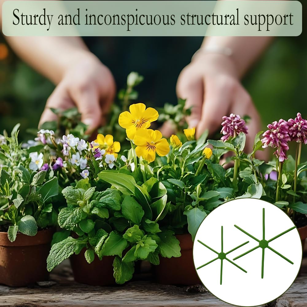 YjiaYjiaY indoor outdoor plant stem support maintains form while guiding growth