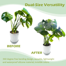 YjiaYjiaY reusable waterproof plant stem support for indoor and outdoor use