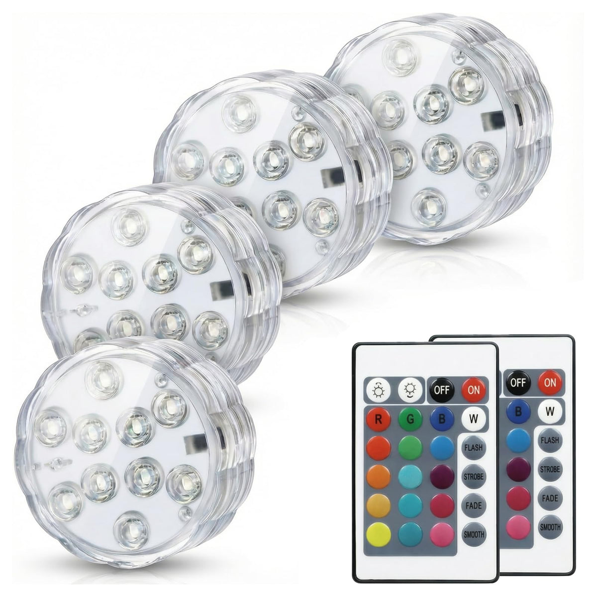 YKOEX submersible pumpkin light with 16 colors for Halloween decoration