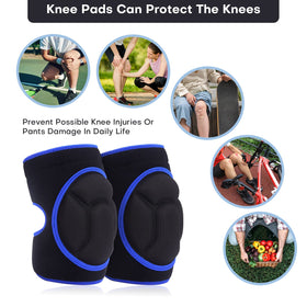 YKTSUJ knee pad with adjustable fit secures a personalized, comfortable fit