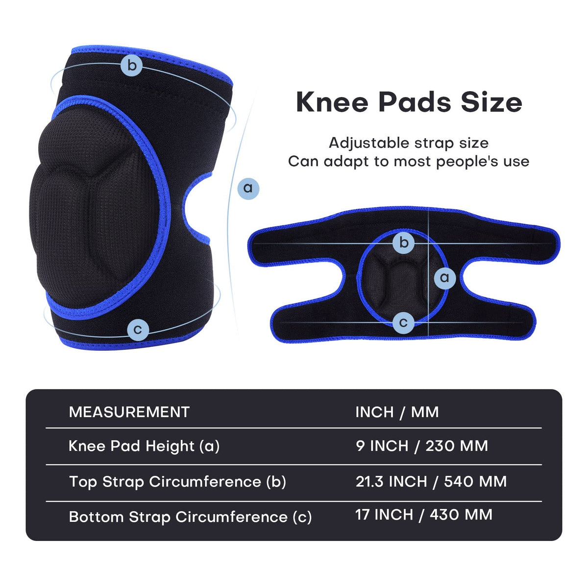 YKTSUJ knee pad pairs include durable protection with easy care for frequent use