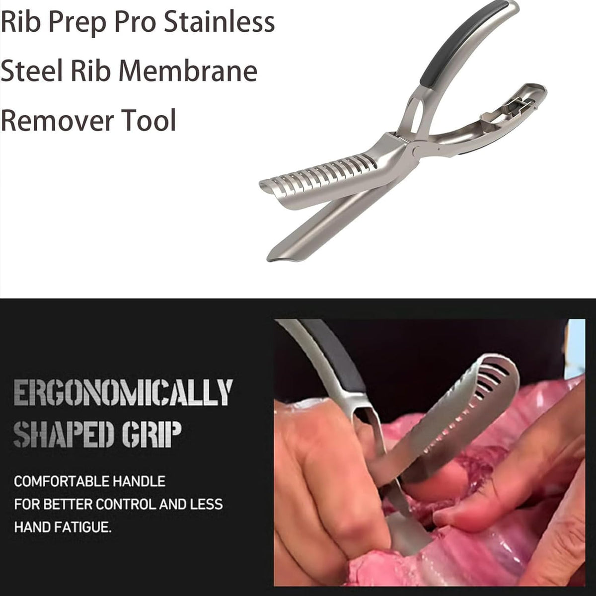 Versatile kitchen tool for gripping, turning, and handling BBQ