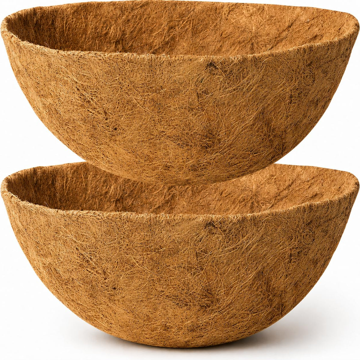 YM 20in round coco liner package contents: ready-to-use insert for easy planter setup.