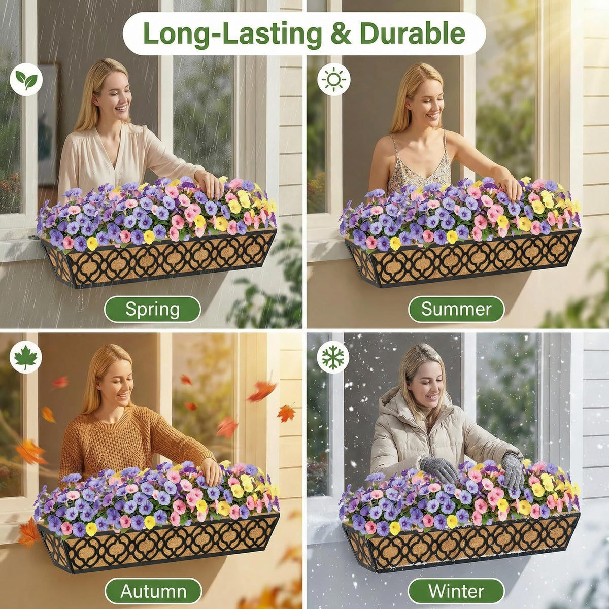 Y&M weather-resistant materials closeup proves durable year-round outdoor use