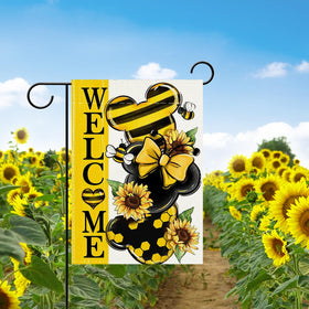 YMCAFZ backyard flag delivers durable outdoor decor with sunny motif