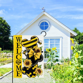 YMCAFZ patio flag adds cheerful charm to porches and mailboxes