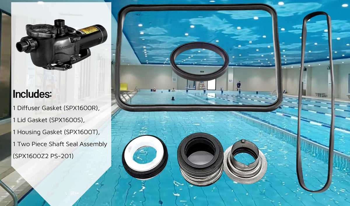 YMHYJY Go Kit 3 gaskets laid out for easy replacement