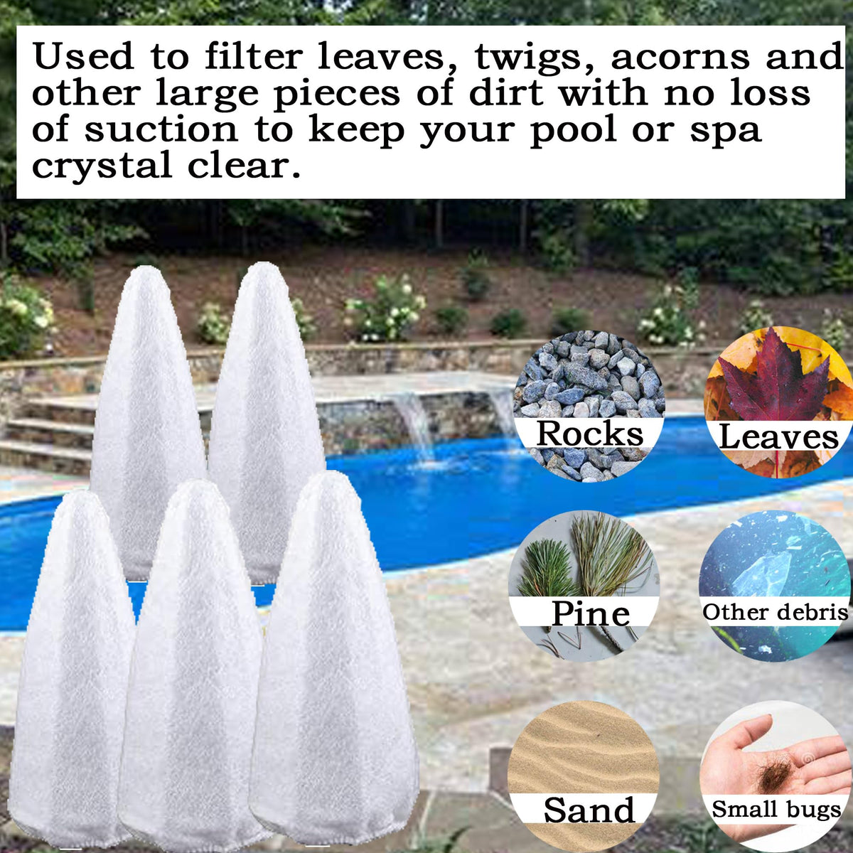 YMHYJY pool-vacuum-filters-rush-x21 supports consistent cleaning power.