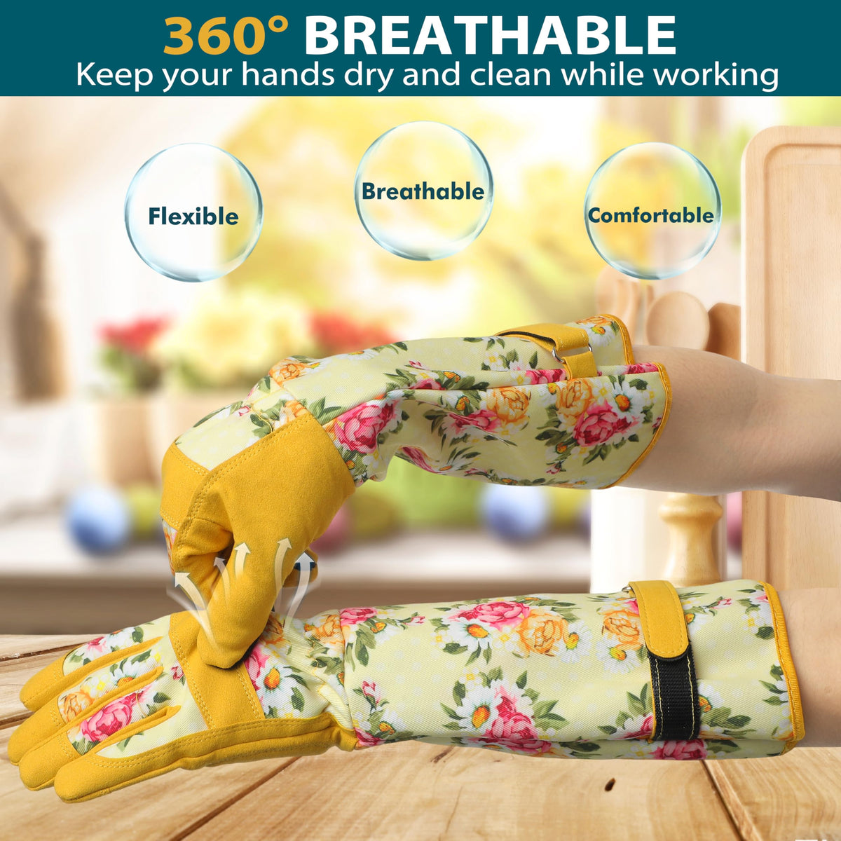 Ymomode floral design gloves transform gardening into a pleasant, gift-ready option.