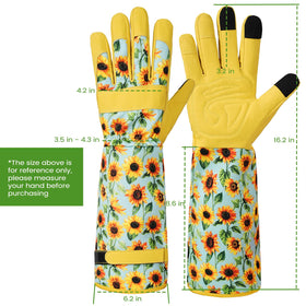 Ymomode floral-design gloves as a thoughtful gardening gift option