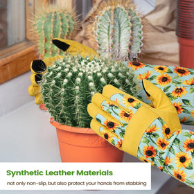 Ymomode garden gloves suited for outdoor yard and light DIY work