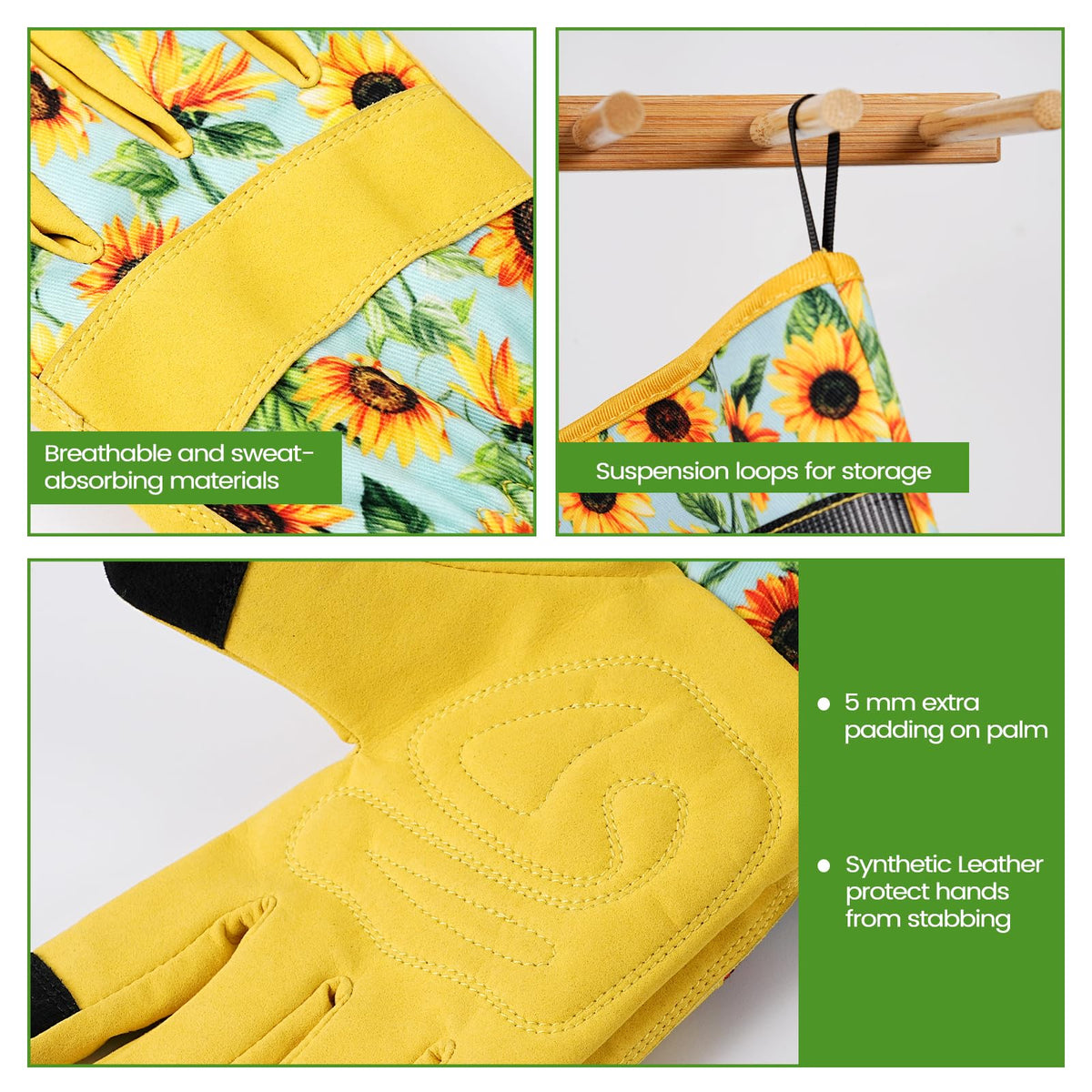 Ymomode gloves with three touchscreen fingertips for phone use without removing gloves