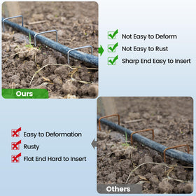 Ymomode reusable garden stakes simplify seasonal rearrangements