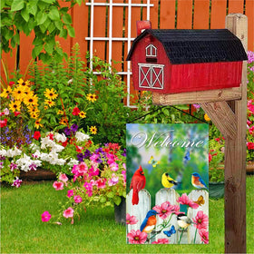 YMYIELD Spring-summer ornamental flag for porch or patio ambiance