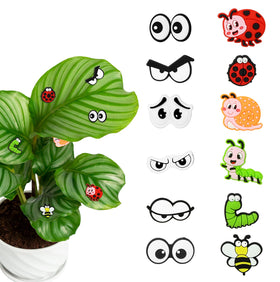 Yncotte plant magnets 12-piece set for playful plant styling