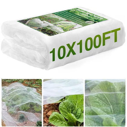 YNERHAI garden mesh netting overview protects crops while letting air and light through