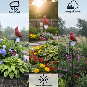 YNGFIL outdoor indoors use rain gauge blends with decor.