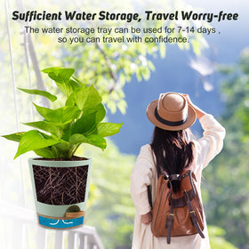 YNNICO 8-Inch planter with gift-ready packaging for plant lovers.