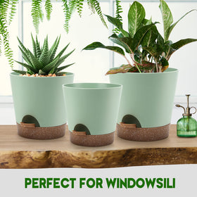 YNNICO spring-green finish enhances modern decor and plant displays