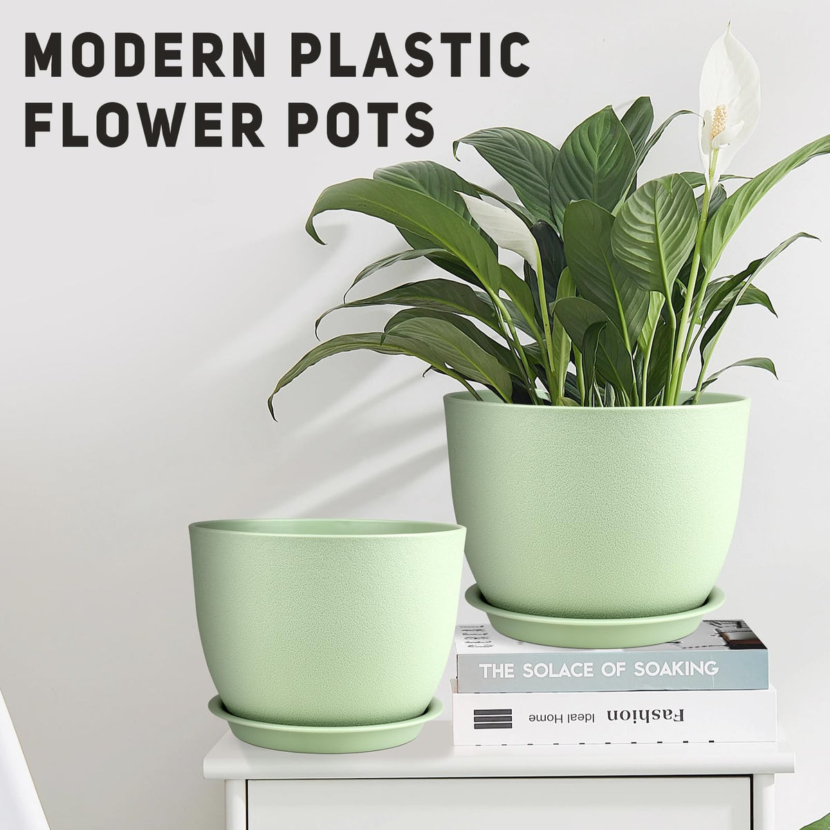 Lightweight PP plastic makes relocation easy without sacrificing durability