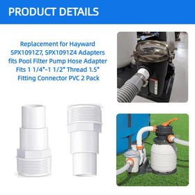 Ynxgzcan two-pack included adapters for replacement or spare parts