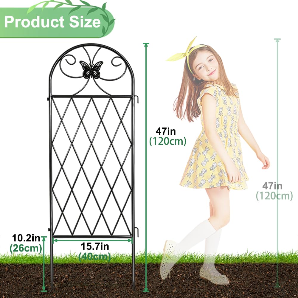 Rust resistant coating protects YOBAZAN trellis against sun and rain.