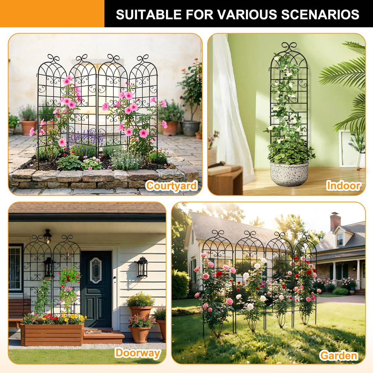 YOBAZAN outdoor garden decor that blends with patios and balconies.