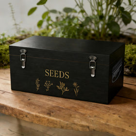 Yocookus compact, stackable seed storage design saves space