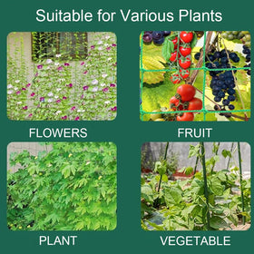 YOETSPDS garden-netting-balcony-application ideal for space-saving vertical gardening with containers.