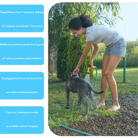 YOEXON durable brass base withstands outdoor use with long-lasting performance.