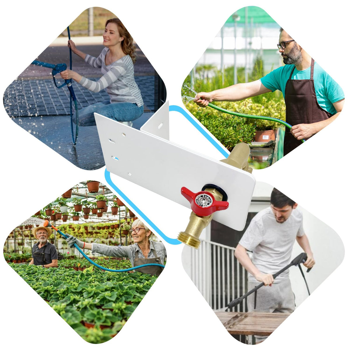 YOEXON outdoor water system access makes maintenance faster and simpler.