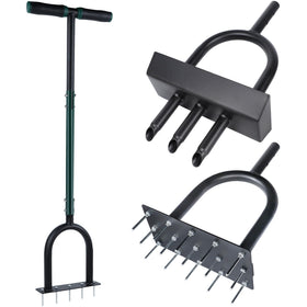 YOFIT 3-in-1 aerator assembly for versatile lawn care.