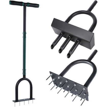 YOFIT 3-in-1 aerator assembly for versatile lawn care.