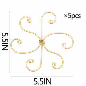 Durable plant stakes provide reliable 5.5in support for thick Monstera stems
