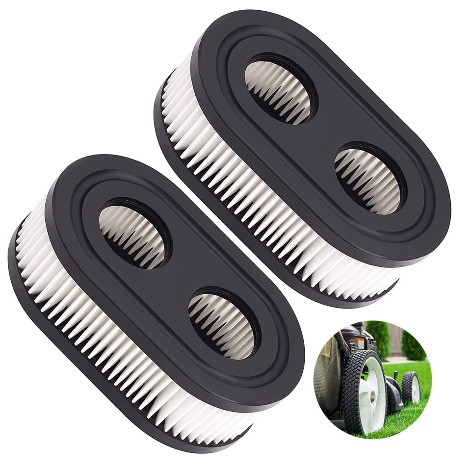 Yojor 593260 air filter front view helps block debris entering the engine.