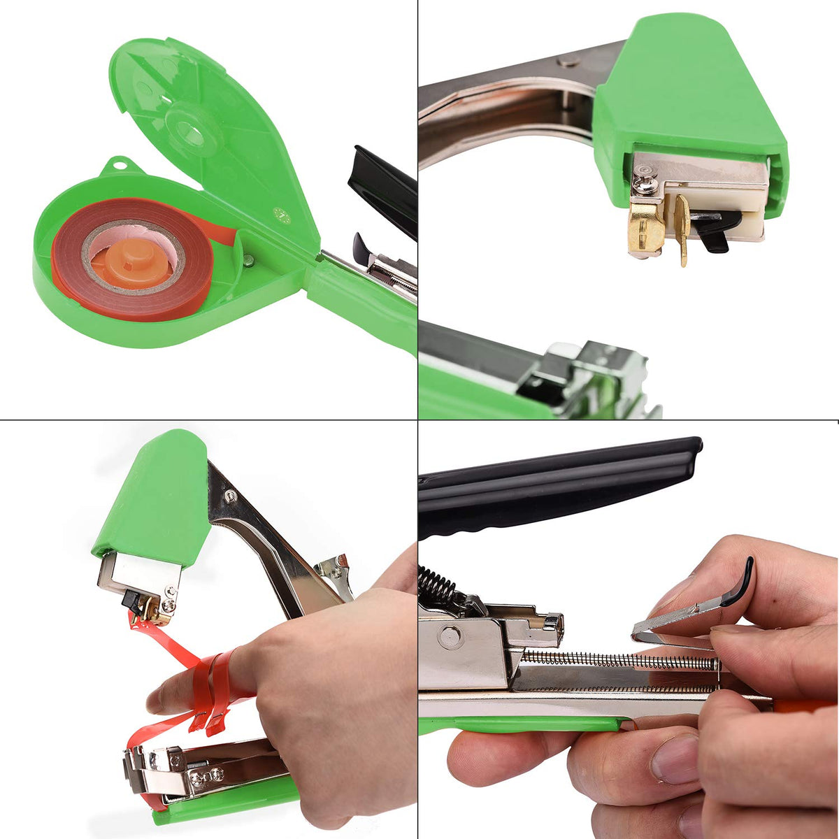 Yolando plant tying machine with tapes loaded for efficiency