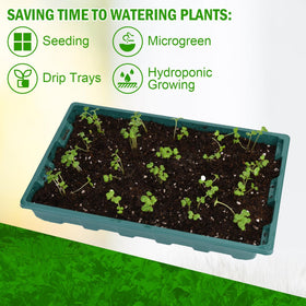YoleShy 5-pack tray set ideal for indoor gardening and classroom projects.
