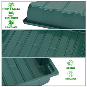 YoleShy indoor gardening tray for space-saving seedling management.