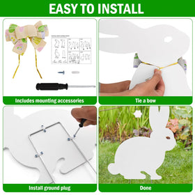 Durable signs offer weatherproof yard decor for outdoor seasons.