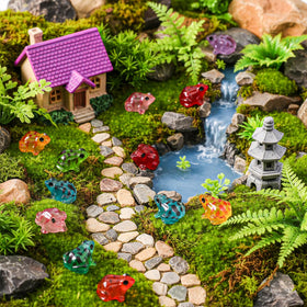 Yolev Luminous Frogs garden and DIY decor for creative setups