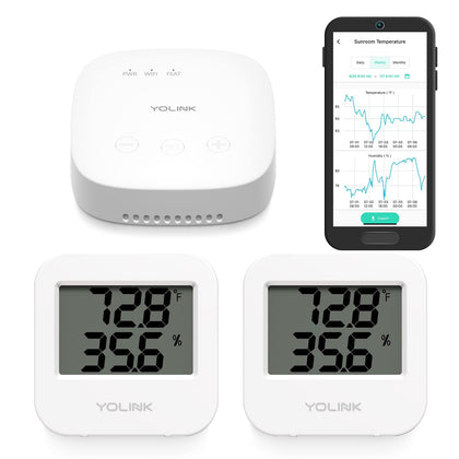 YoLink SpeakerHub audio hub delivering spoken messages and tones for clear alerts.