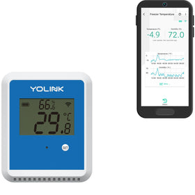 YoLink X3 outdoor temperature and humidity sensor for remote monitoring