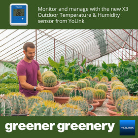YoLink X3 wide operating range suits diverse environments