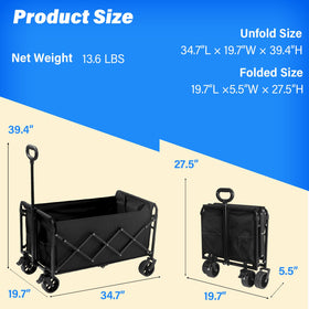 Yollber adjustable handle offers ergonomic control for different heights.