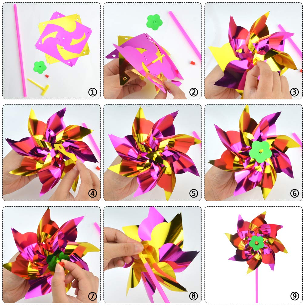 Yolyoo DIY windmill kit included for easy assembly