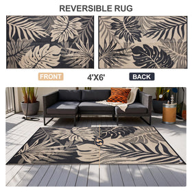 YONILE rug with handles and bag for effortless carrying at picnics