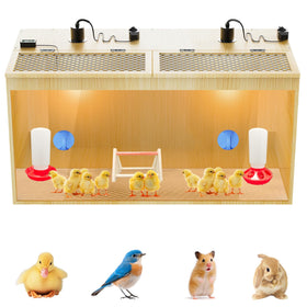 YonooQ Brooder Box 32-inch overview showing spacious chick housing