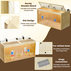 YonooQ waterproof tin foil liner protecting the wood